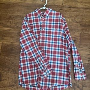 Men’s Wrangler Premium Performance Advanced Comfort Western Button Up Shirt